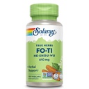 SOLARAY FO-TI 610 mg - 草药支持老化,长寿,和头发,皮肤和钉子 - Vegan - 60天钱包担保 - 100名服务员,100名蔬菜卡普