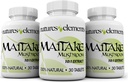 Maitake Mushroom – pack of 3 – 10:1 抽取 – 500 mg 板块 – 标准化 30% 聚沙酰胺 – 每个月供应 – 100% 天然,蔬菜安全