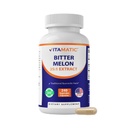 维他命Bitter Melon - 25000 mg 等效人(从25:1抽取1000 mg) - 240 蔬菜卡普尔,集中25X 可能性 100% 蔬菜、全自然和非GMO