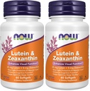 NOW 补充品,Lutein & Zeaxanthin配有25毫克Lutein和5毫克Zeaxanthin,60 软胶(2包)