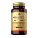 Solgar - 维生素D3(Cholecalciferol) 1 000 IU软胶,250个