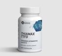 Thiamax维生素B1(Thiamine TTFD),原版,无毒填充器,支持能量代谢,高剂量,第三方测试,全部活性成分100mg,180计数