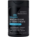 运动研究 Magtein Magnesium L-Threonate Capsules - Magnesium 附加记忆,焦点和认知 - Magnesium L Threonate 支持脑健康,睡眠和Mood-2000mg,180 成人卡普尔