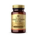 Solgar 减少L-Glutathione 250 毫克 - 30 个蔬菜罐头 - 抗氧化剂支持 - 非GMO、Vegan、Gluten Free、乳制品自由、Kosher - 30种服务
