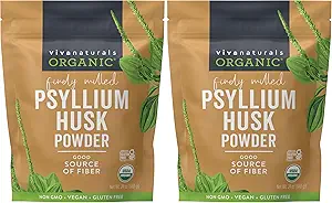 (原始内容存档于2018-09-21) (中文(简体) ). Viva Naturals Organic Pyllium Husk Powder, 24 oz - 精细的地面,无味的植物基超食品 - Gluten-Free Baking, Juices & smolities - 合格 Vegan, Keto and Paleo的纤维源头