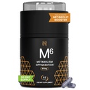 高性能营养代谢促进剂,HPN M(6) Fat Burner,自然体重损失补充剂,支持Lean Muscle,增加能量,Vegan友好,临床试验,60卡普尔