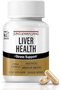 JUNG KWAN JANG Liver健康补编,配有牛奶硝酸盐260mg(Silymarin)和美国Ginseng 1000mg - Fatty Liver Detox Cleanse & 维修支持 - 30 Capsules供男女使用