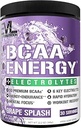 EVL BCAAs 氨基酸粉 - 氨基酸粉 - 氨基酸粉 - 氨基酸粉 - 氨基酸的能量前置处理粉 - 用6个关键电解质补水后置处理饮料 - 葡萄喷洒