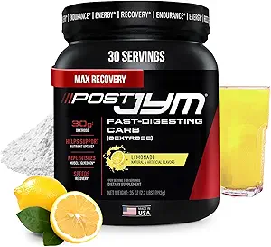 JYM 补充科学 Post JYM 柠檬汁 卡布快速文摘 工作后恢复 粉末纯脱脂剂 甘油素补充 运动性能 肌肉生长 30 服务