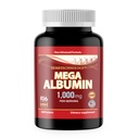 K&C博士 HNHusa Mega Albockin Protein 1000mg 180 平板电脑 健康肾肝功能 健康整体健康支持 180tabs 1pk 能源生活平衡补充