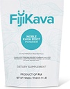 FijiKava Instant Kava Kava 粉末500g – Premium Kava 根粉含有高卡瓦效酮含量 – 自然放松援助促进冷静,缓解压力,以及睡眠支持 – 轻松混合