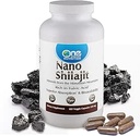 1 星球营养 Nano Shilajit 250 mg Veggie Capsules (120 servics), 40%-60% Fulvic酸, 纳米增强吸收, 矿物质富含, 非GMO, Vegan, Gluten Free