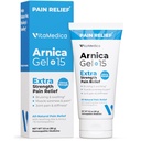 VitaMedica Arnica Gel Plus 15 治疗植物化合物、增殖增殖剂,用于打磨、积聚、联合疼痛、肌肉疼痛和硬化、全自然、植物性止痛