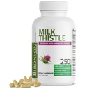 Bronson Milk Thetle Silymarin Marianum & Dandelion 根肝健康支持,抗氧化剂支持,解毒,250卡普尔