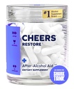 欢呼声 与 DHM + L-Cysteine 的 补充 与 DHM + L-Cysteine + 饮酒后感觉更好 支持你的肝脏 → 12 Doses → Dihydromyricetin, Cysteine, Milk Thetle, Prickly Pear, B-Vitamins, Ginger