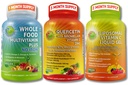 Immune System Support Bundle — Bromelain + Liposomal Vitamin C 1100mg Liquid Gel + 全食 多维生素 无铁 – Daily 抗氧化剂,呼吸和免疫支持