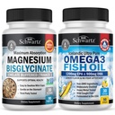 Bisglycinate 180 + Omega 3 鱼油 90 桶