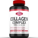 奥运实验室 多科拉根复合体类型 I, II, III, V, X, hair, Nails, Joint, Gut Health, 90 Caps, 30天供应