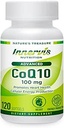 CoQ10 100mg – 用强抗氧化剂的心脏和能量支持,120软胶,易对吞 → 内维营养