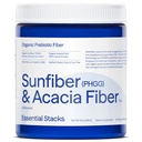 含有Acacia Fiber粉末的有机太阳纤维预生纤维(部分水解Guar Gum/PHGG) - Gluten Free, N-GMO & Unflavored Solubil Fiber (7.4 oz)