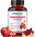 FineLand Pomegrant 抽取 20:1,8000 mg 等效,40% Ellagic Acid 标准化,细胞与DNA健康抗氧化剂补充,120 Veg Capsules,4-Month 供应
