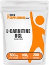 Bulk Assupports.com L-Carnitine HCl 粉末 - Carnitine 粉末 - Carnitine 粉末 - L-Carnitine 500mg - 不受欢迎的 & Gluten Free, 每架服役500mg, 100g (3.5 oz) (Pack of 1)