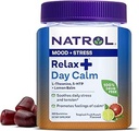 Natrol Mood+ 压力 放松+ 日间平静 偶尔压力 热带水果冲刺 60 计数 60 日供应