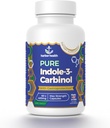 I3C Indole-3-Carbinol 每卡普尔400mg - 60个胃保护卡普尔,纯Indole 3 Carbinol, DIM 补充剂的最佳替代品,Vegan Non-GMO Hormone 男女平衡.