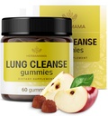 HERBAMAMA 龙解毒胶 - 含有蘑菇混合剂的草药综合体 龙解毒胶 - Vegan,非GMO呼吸支持补充剂 - 60 Pectin-Apple-Flavorived Chews