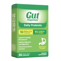 男子和妇女的日常Probiotic, 慢消化器老化, 靴子免疫系统, 减速布洛廷, 非GMO, Gluten Free & Soy Free, 10亿 CFU, 30 Capsules