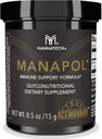 Mannatech Manapol Immune Support Formula for Immunity Support & Immunity Boost. Aloe Vera Powder Prebiotic for Digestive Health. Aloe Vera Drink for Immune Support Supplement 0.5oz/15g