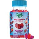 Multivitamin Jelly Bean Gummys 配有 " 男女锌 " , " 成人、蔬菜、120 贝利炸 Jelly Beans、 科舍 "