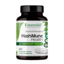 Emerald Labs Hashimune Health - Vegan 甲状腺素和免疫支持补充剂 - 包括SelenoExcell Selenium & Myo-Inositol - 60 蔬菜罐头(30天供应)