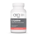 过敏性研究组 L-Lysine - 免疫支持, L-Lysine HCI, 自由形式氨基酸,500mg 补充物,纯,有机,蔬菜卡普尔斯 - 100 Counter