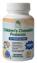 提高Them Well儿童Probiotic、儿童可口的口服卫生片、支持文摘、豁免和营养吸收、无人工添加剂、混合莓、60种服务