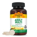 乡村生活 成人 烹饪多维素 配有Coenzyme B-维生素,抗氧化剂,矿物,菠萝-橘香 - 支持能源代谢和免疫健康,Gluten Free - 60 Wafers