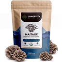 有机 Maitake 蘑菇粉 补充 100g | 纯果实体 10:1 高强度提取 | 30% Beta-D Glucans | 16,600mg 原始等效 人服务 | Imune,Metabolic & Wellness Support
