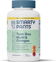 SmartyPants Ten Guy Multi & Omegas Gummys, 90 个伯爵