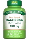 (原始内容存档于2018-09-21). Nature's Truth Magnesium QQ 400mg 72 Softgels QQ 价值大小 超强 超强 超强 超强 超强 超强 超强 超强