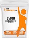 Bulk Assupports.com Coenzyme Q10 粉末 - Coenzyme Q10 200mg 补充营养品 - Gluten Free, 200mg / service, 100g (3.5 oz) (一包)