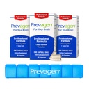 Prevagen专业公式 - 90 Capsules(3个月供应) QQ为你的大脑设计了 QQ40毫克 Apoaequorin Plus Vitamin D3 配有 7 日药丸