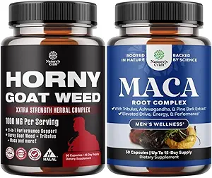 (原始内容存档于2018-09-26) (英语). Bundle of Horny Goat Weed for Men with Black Maca Root, Tongkat Ali, Saw Palmetto & Panax Ginseng Extracts and Maca Root Capsules - 草根健康补充品与西伯利亚 Ginseng Ashwagandha