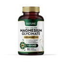 由天然镁甘油1000mg – 高吸收镁补充剂 – 100% Chelated, Gentle on Stomach - 肌肉,心脏,骨骼和放松支持 - 非GMO, Vegan - 60 Capsules