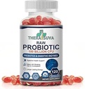 Probiotics 100亿 CCFU – 34 Strains + 有机预生 – Gut健康全食品配方,免疫支持和消化平衡 – 60天供给,120软胶