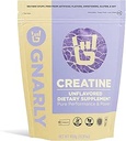 Gnarly营养 克赖丁粉 – Creapure, Vegan Creatine 补充 – NSF 运动认证,优化恢复 – 运动营养 – 5g Creatine 单水合物 – Unflavored, 15.87 oz