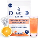 (原始内容存档于2018-09-21) (中文(中国大陆) ). Premium Zero-Sugar Electrolyte - 用平克喜马拉雅盐制造 - 水分粉粉包 | Premium Infedients | Keto & Paleo 友好 | 30棒,橙色