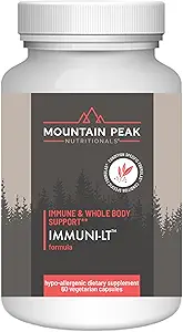 山峰营养学 Immuni-LT - Immune System & 整体体支持补充 - 动力包装的Immune助推器,动态的具有基本维生素和矿物质的Immune防御(60个蔬菜卡普尔)