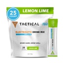 流体战术 - 零糖,Keto 电解石粉,水解包,美国制造(Lemon Lime,25 Counter)