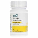 Klaire Labs SFI Health Ultra K2 Menaquinone - 4 - Vitamin K2 Supplement with 15mg of Vitamin K2 MK4 per Capsule - Support Bone & Cardiovascular Health - Hypoallergenic & Vegan Vitamin K (90 Capsules)