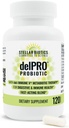Del-Immune V® + Delpro Probiotic & Prebiotic Blend by Stellar Biotics - 促进最佳口腔健康,文摘,免疫支持 & Mood(120 Capsules)